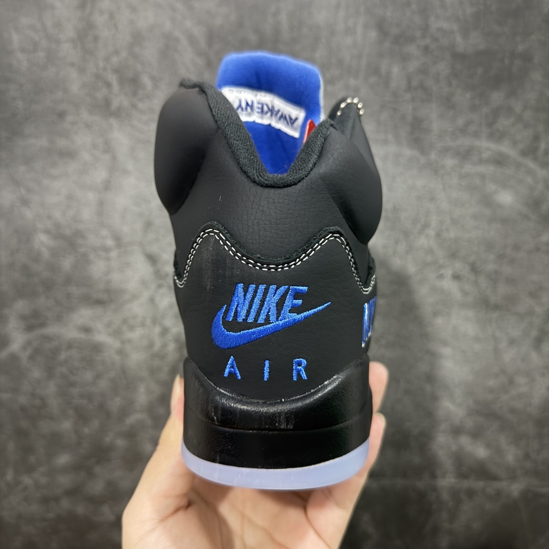 外贸纯原Awake NY x Air Jordan AJ5 联名黑蓝 DV4982-004