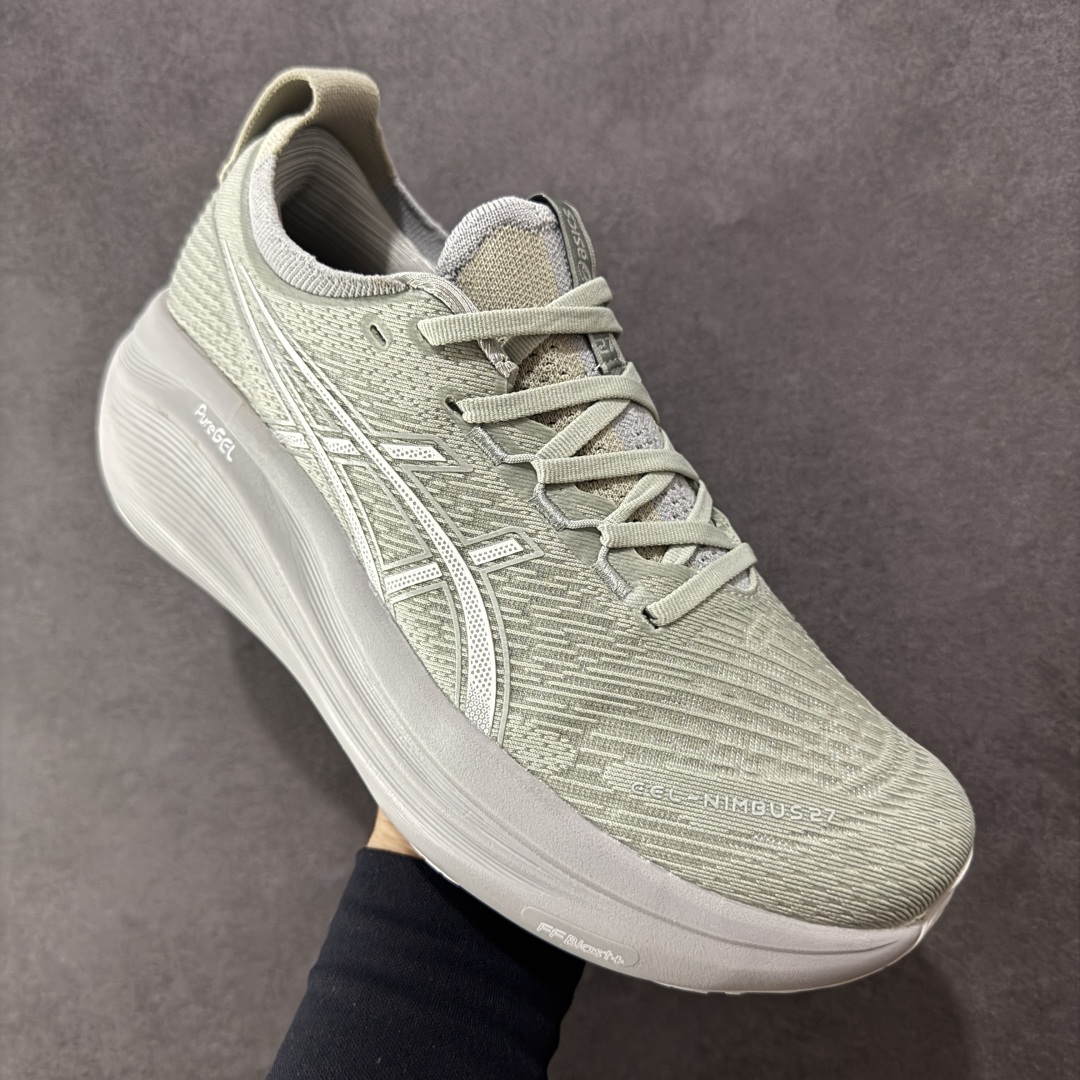 Asics GEL-NIMBUS 27 亚瑟士夏季网面跑步鞋 1011B958-020