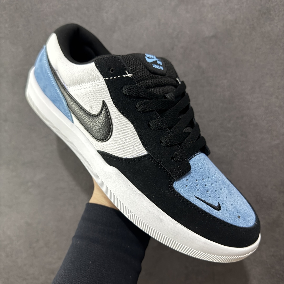 纯原版Nike SB Force 58 硫化杯底 传统篮球风格 Nike SB Force 58 男/女滑板鞋 CZ2959-400