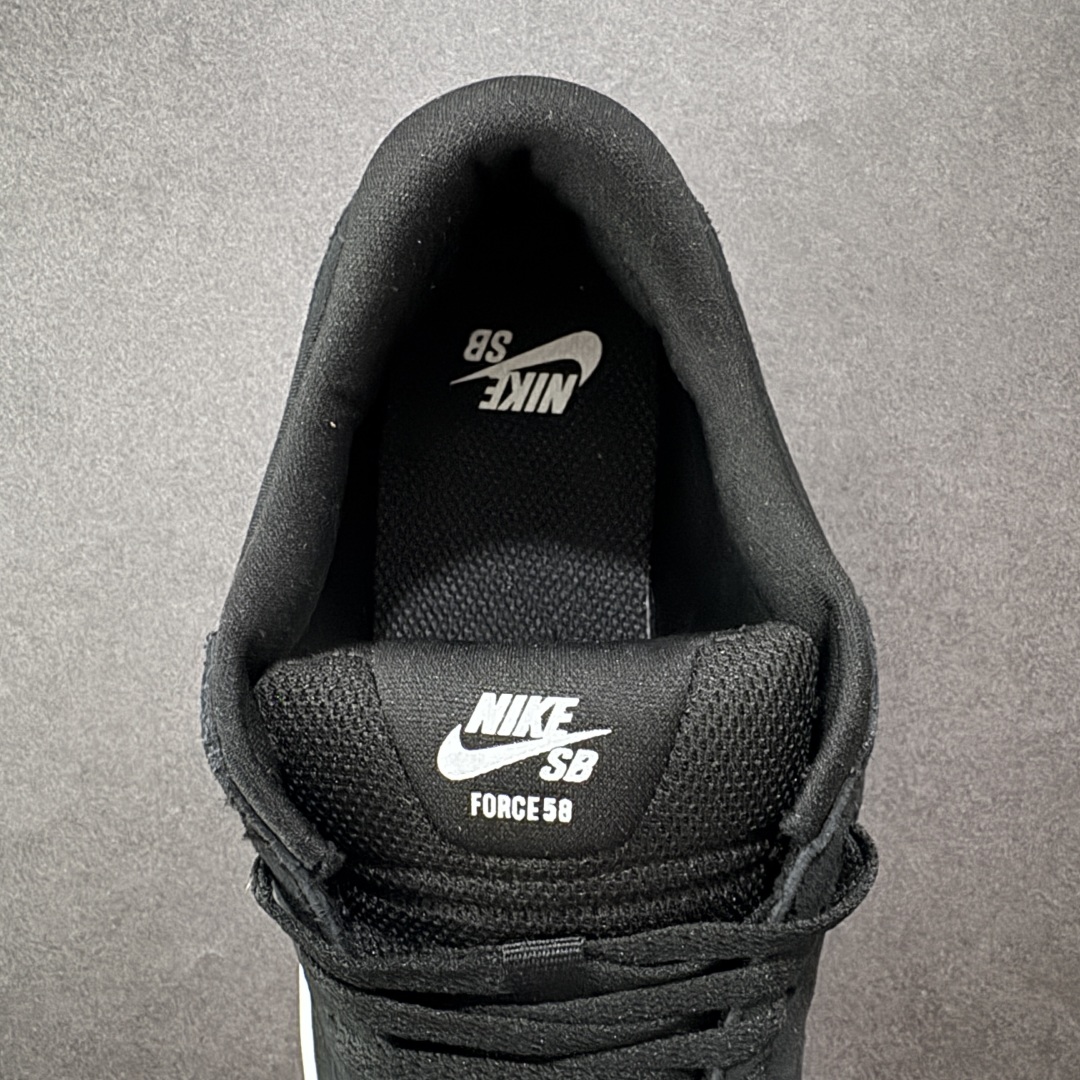 纯原版Nike SB Force 58 硫化杯底 传统篮球风格 Nike SB Force 58 男/女滑板鞋 CZ2959-001