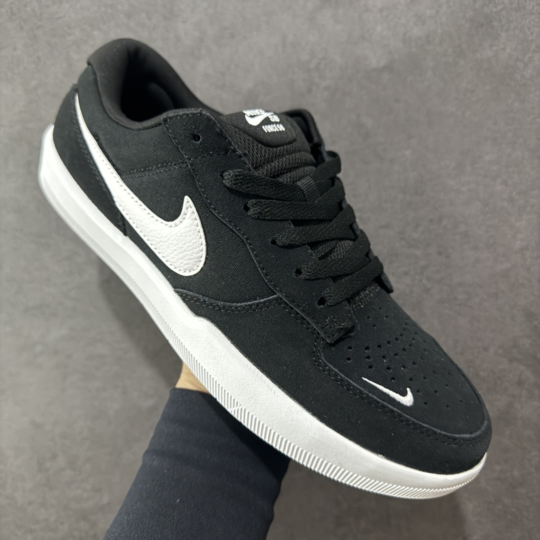 纯原版Nike SB Force 58 硫化杯底 传统篮球风格 Nike SB Force 58 男/女滑板鞋 CZ2959-001