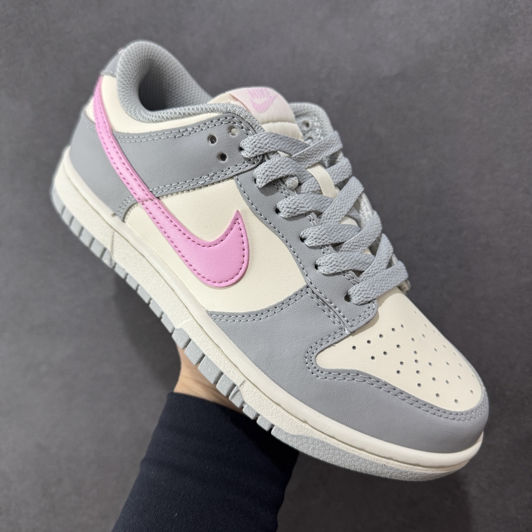 YC版本Nike SB Dunk Low 灰粉色 低帮休闲板鞋  DD1873-002