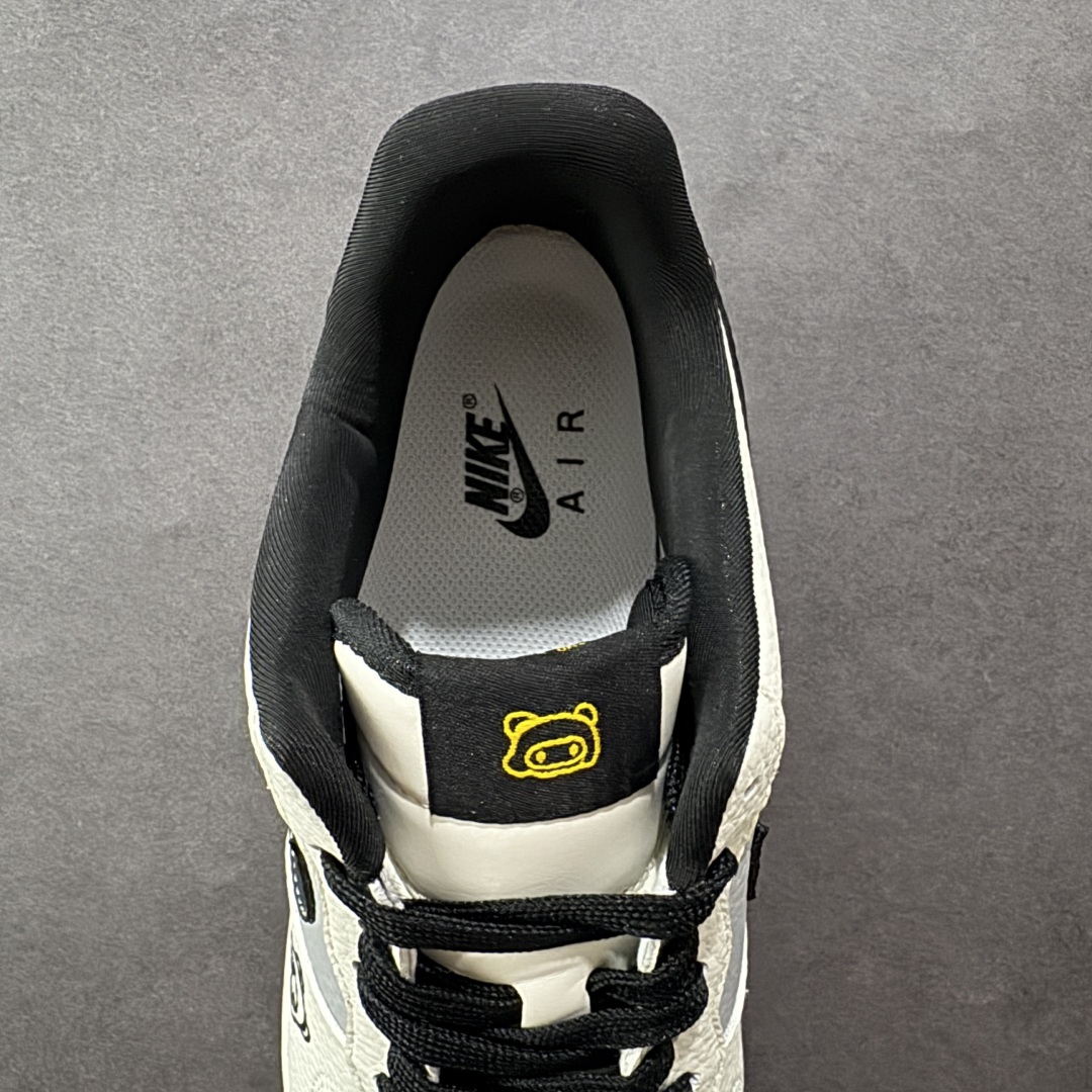 定制版Nike Air Force 1'07 Low 泡泡玛特联名 白灰黑金 空军一号低帮休闲板鞋  SC0601-564