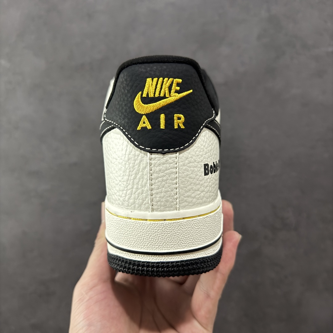 定制版Nike Air Force 1'07 Low 泡泡玛特联名 白灰黑金 空军一号低帮休闲板鞋  SC0601-564