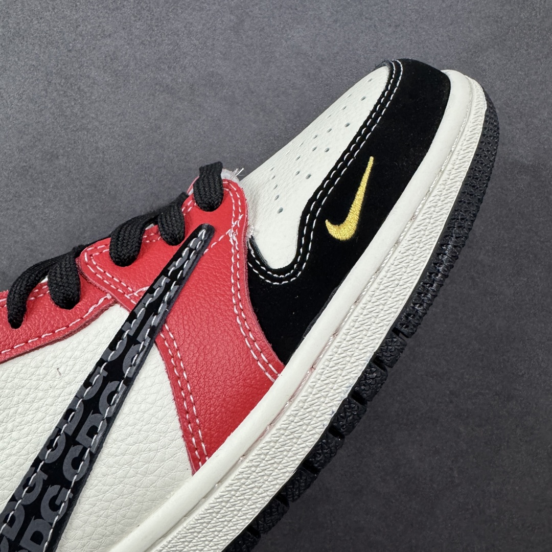 定制版Ts x Air Jordan 1 Low 定制配色 三方联名 乔1 AJ1经典倒钩低帮休闲百搭板鞋 XB1979-013
