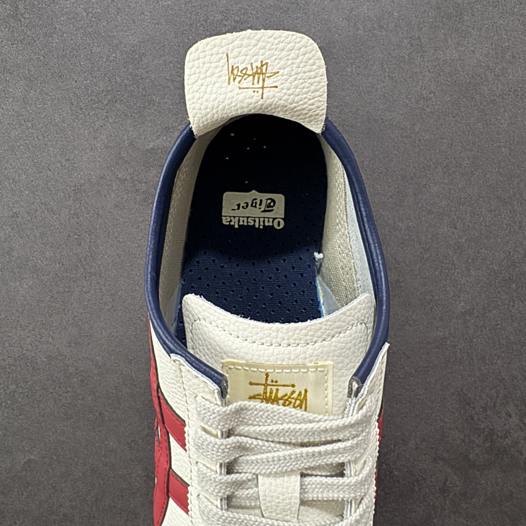 定制版Onitsuka Tiger Mexico 66 Paraty x Stussy 百搭单品 板鞋 DL408-146