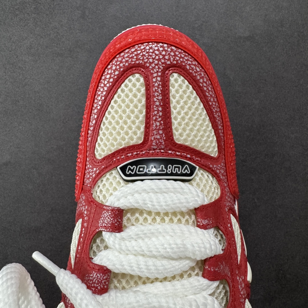 图片[8]-【纯原礼盒版】Louis Vuitton LV Skate时装走秀圆头系带运动鞋 完美鞋型超高的清洁度 零毛边线头瑕疵 全套原楦原纸版原鞋开模 全网最具灵魂的版型 正确原装黄色鞋盒 正确中底印花 鞋面印花3D高频深度立体 全鞋电脑针车 紧密相连 针距密度一致 环保乳胶注塑鞋垫 厚度脚感还原原版 皮面裁剪部位 统一油边封口工艺 原装橡胶大底含胶量大底组合零偏差 专柜全套包装 防尘袋 说明书 质保卡 男女鞋 尺码：40 41 42 43 44 45 46-选品中心