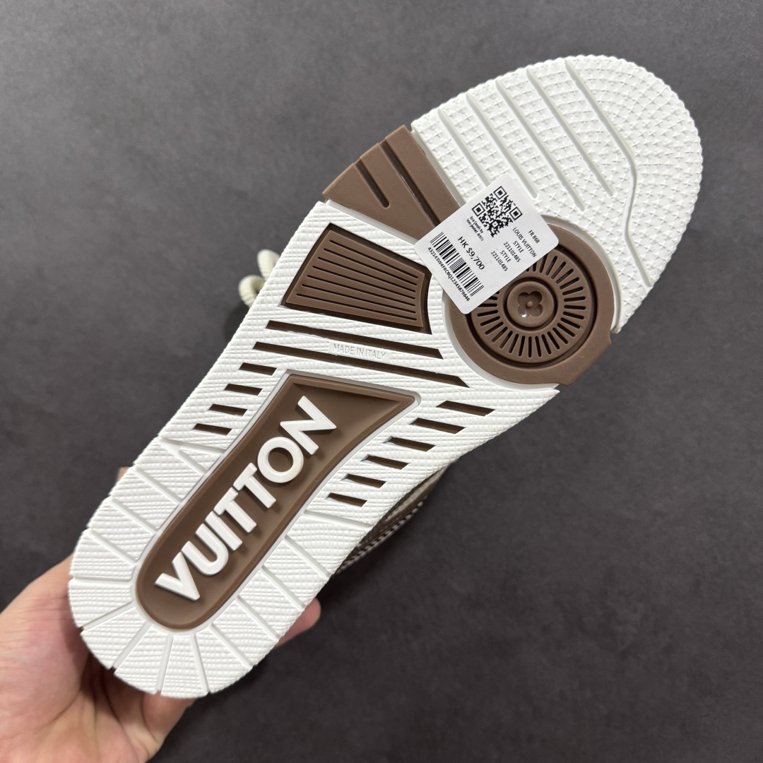 纯原礼盒版Louis Vuitton LV Skate时装走秀圆头系带运动鞋