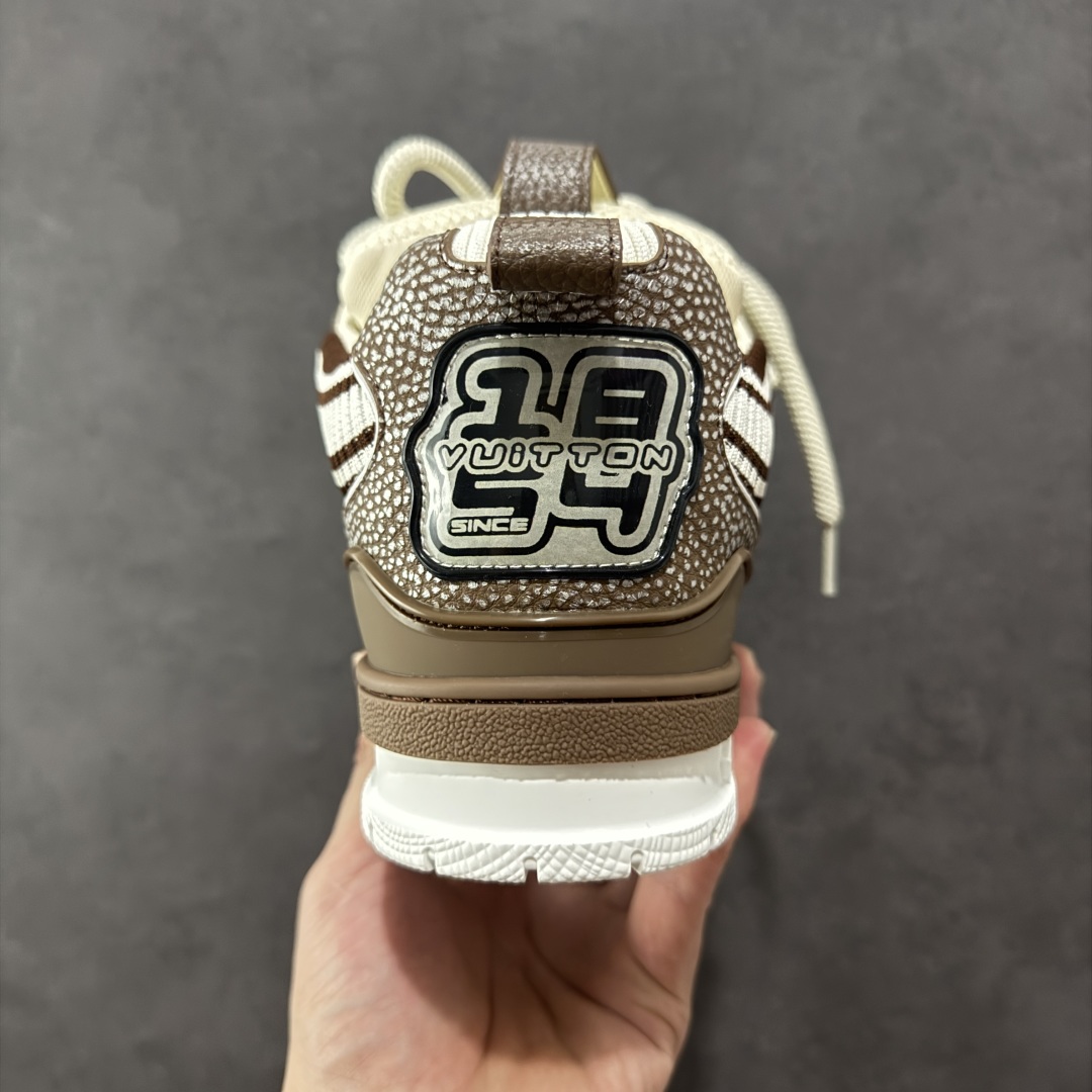纯原礼盒版Louis Vuitton LV Skate时装走秀圆头系带运动鞋