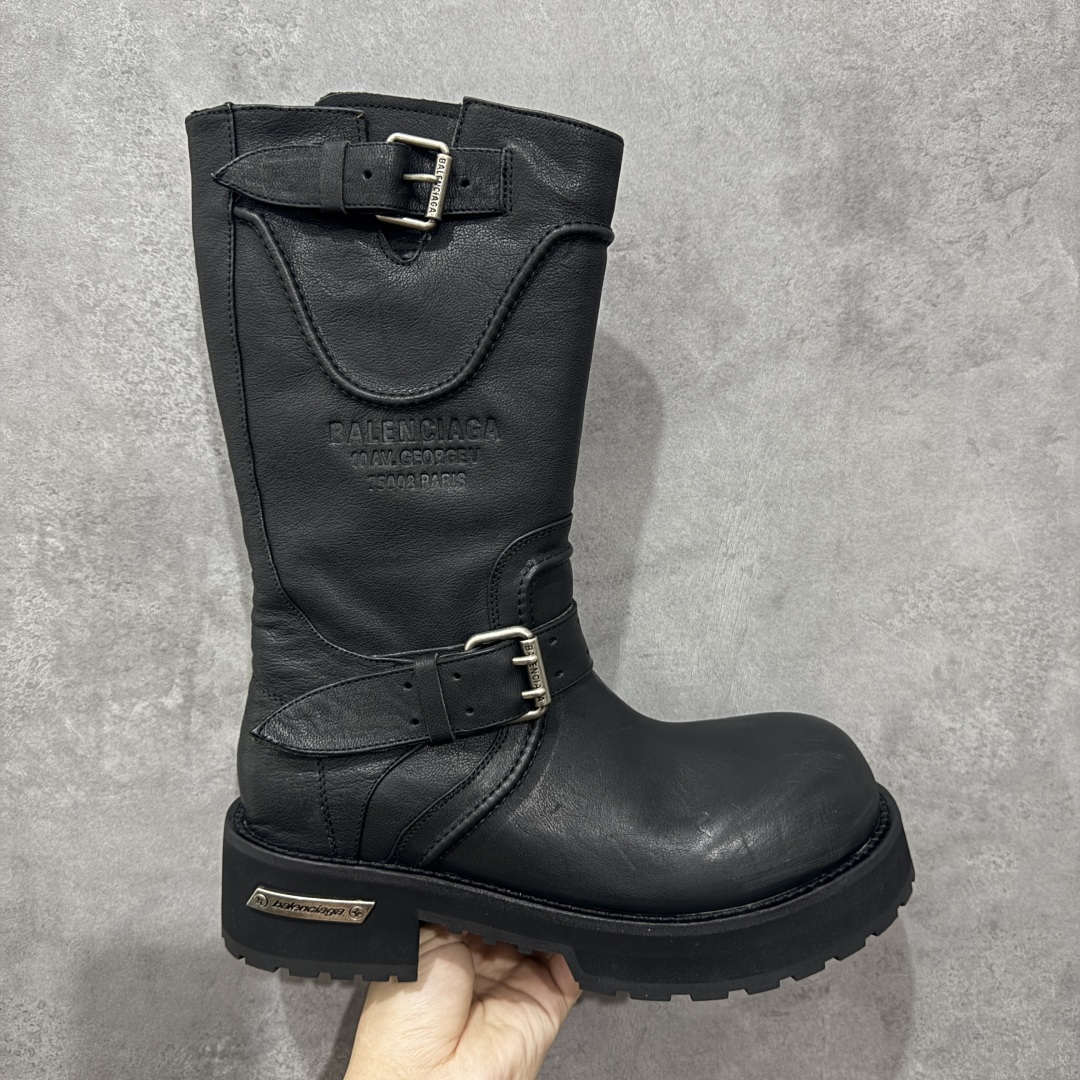 广东纯原版本Balenciaga 25新款酷飒毒液靴 酷飒出街