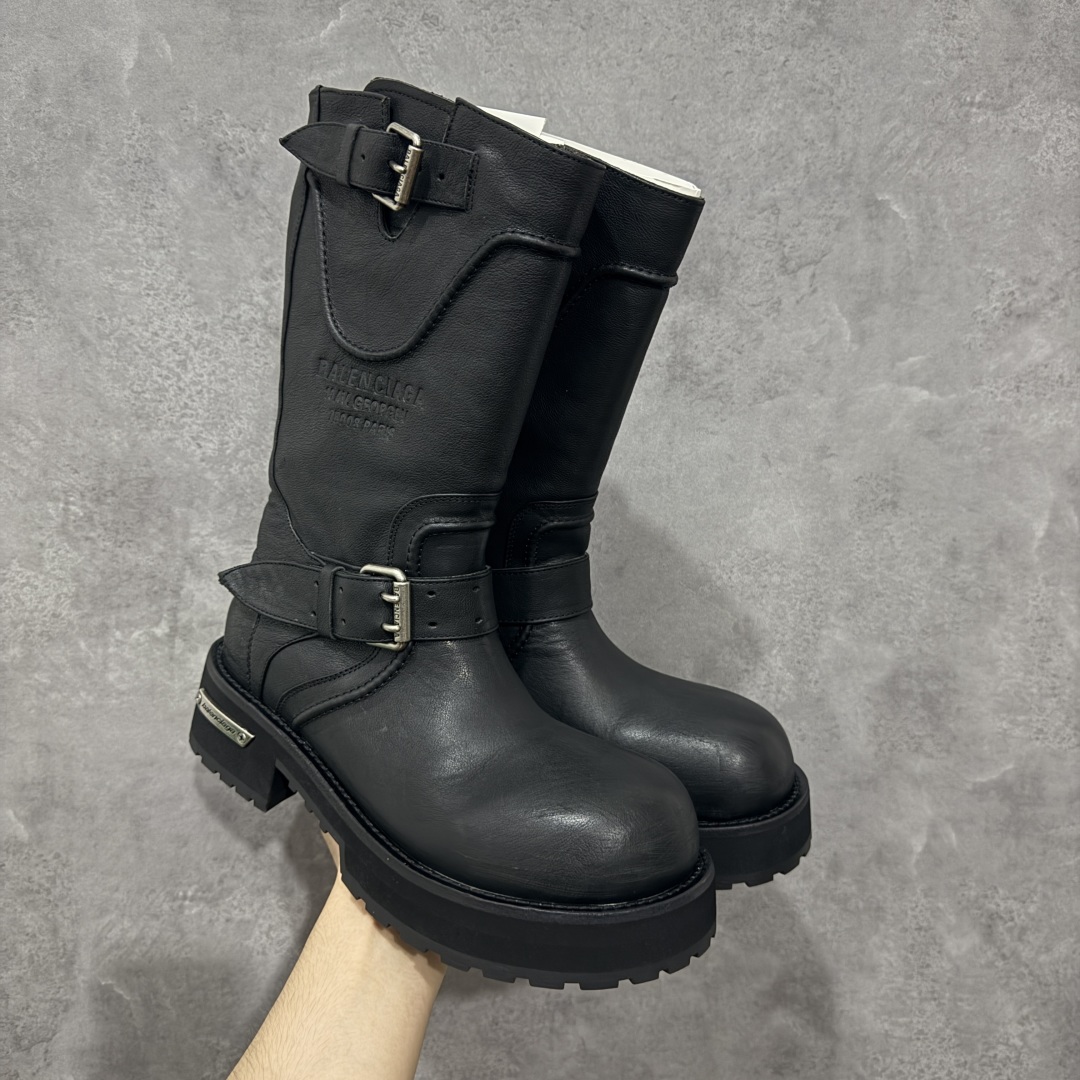 广东纯原版本Balenciaga 25新款酷飒毒液靴 酷飒出街