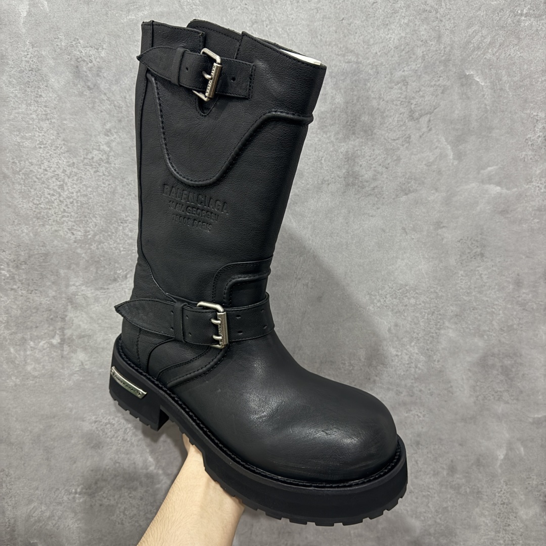 广东纯原版本Balenciaga 25新款酷飒毒液靴 酷飒出街