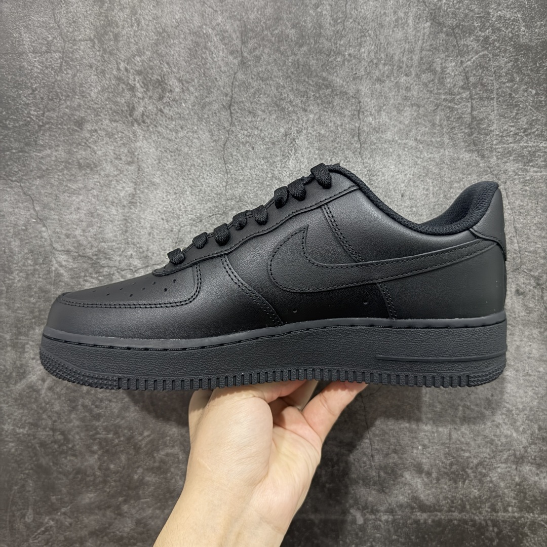 【外贸私单】NK Air Force 1 Low '07 空军一号低帮经典板鞋 纯黑 CW2288-0