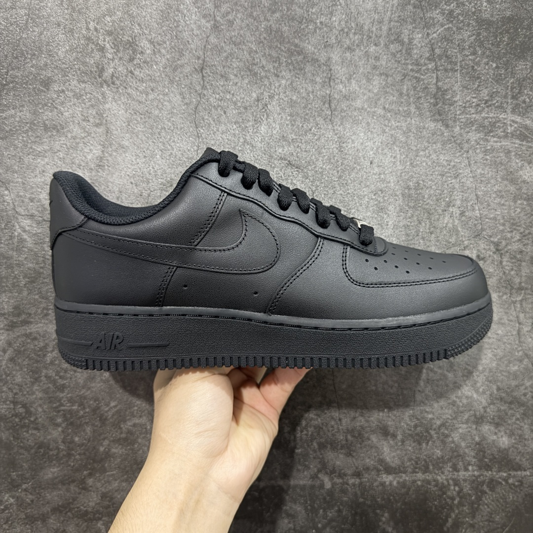 【外贸私单】NK Air Force 1 Low '07 空军一号低帮经典板鞋 纯黑 CW2288-0