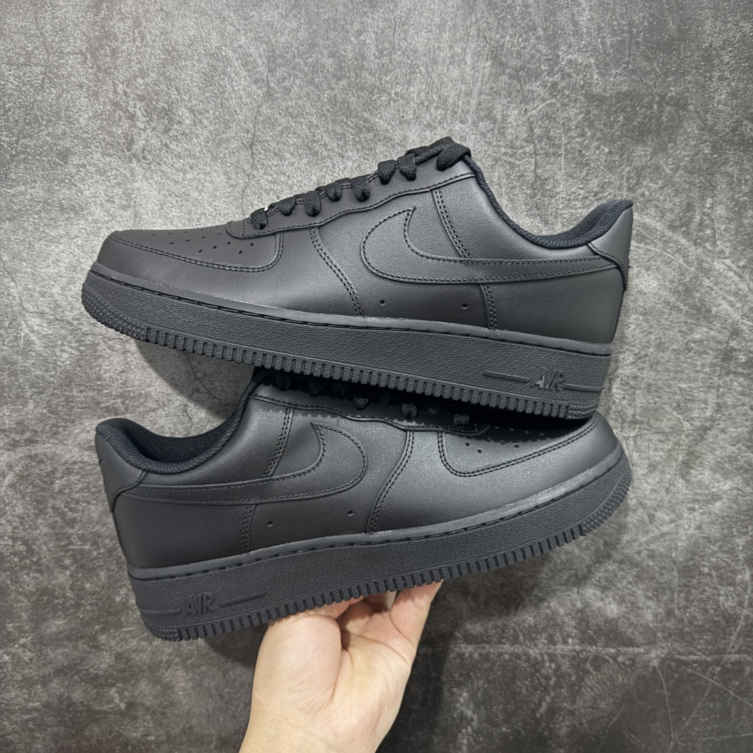 【纯原】NK Air Force 1 Low '07 空军一号低帮经典板鞋 纯黑 CW2288-001顶