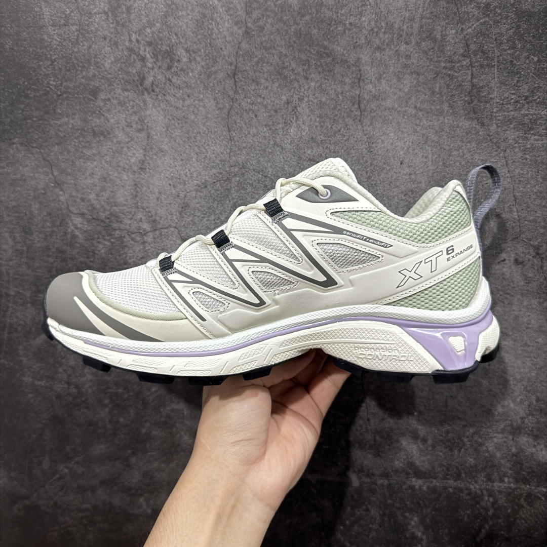  
【绿x版】 Salomon XT-6 Expanse
萨洛蒙复古潮流户外机能登山跑鞋 二代灰紫
纯原