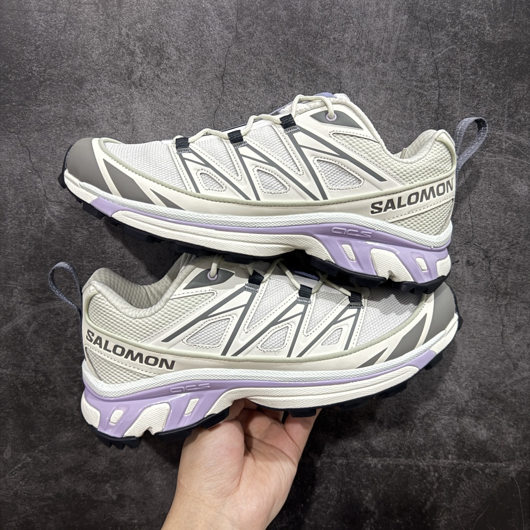 【绿x版】 Salomon XT-6 Expanse
萨洛蒙复古潮流户外机能登山跑鞋 二代灰紫
纯原