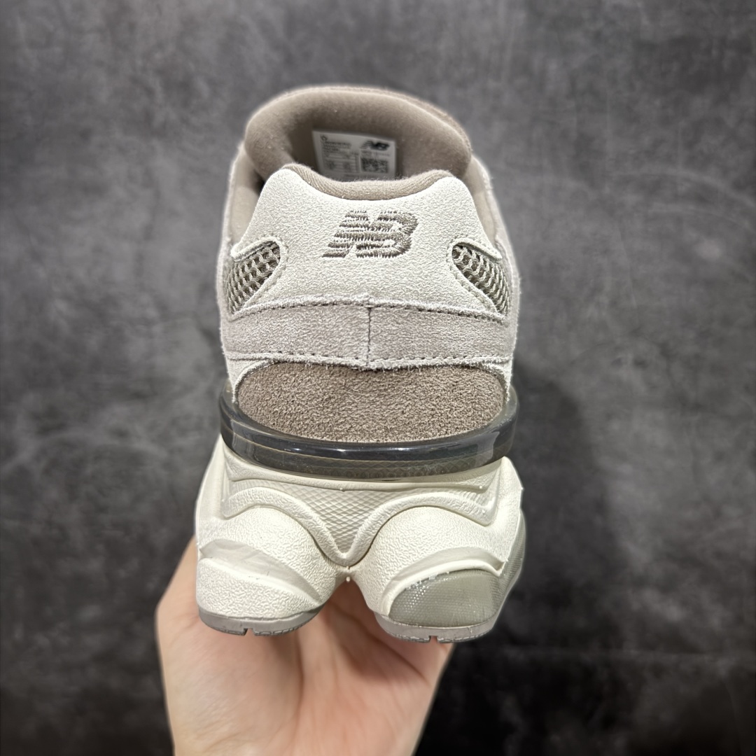 纯原版 New Balance NB9060 联名款 复古休闲运动慢跑鞋 棕灰色 U9060ERC