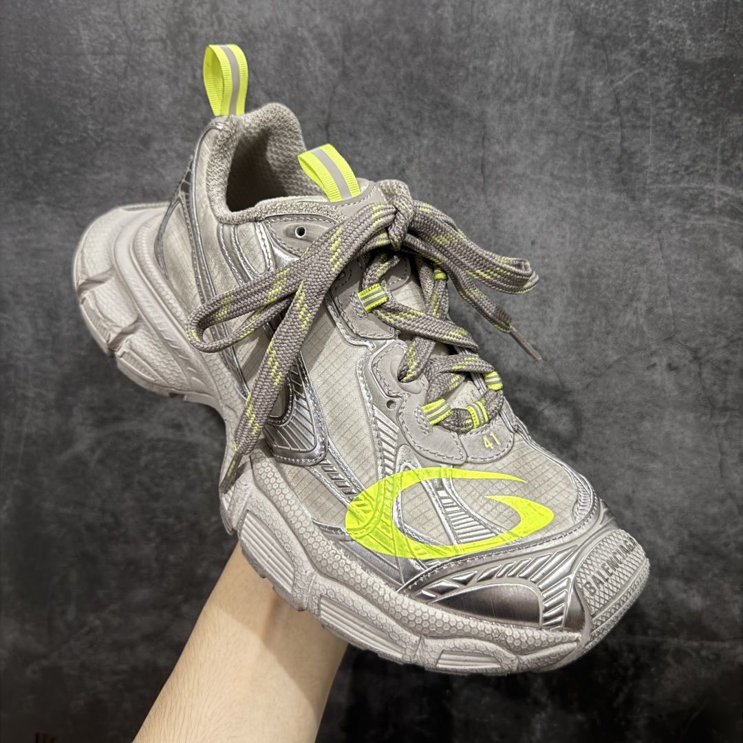 XA版本BALENCIAGA 3XL Sneakers 巴黎世家十代网布系带低帮走秀复古老爹鞋