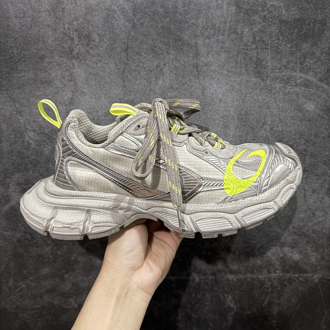 XA版本BALENCIAGA 3XL Sneakers 巴黎世家十代网布系带低帮走秀复古老爹鞋