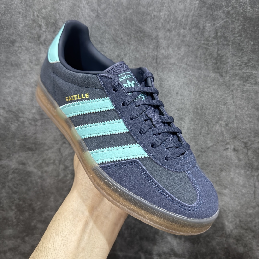  
Adidas Originals Gazelle Indoor  防滑低帮T头德训鞋 GZ复古系列 