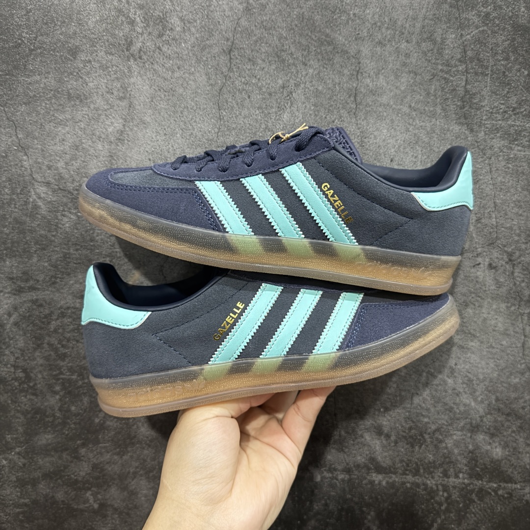  
Adidas Originals Gazelle Indoor  防滑低帮T头德训鞋 GZ复古系列 
