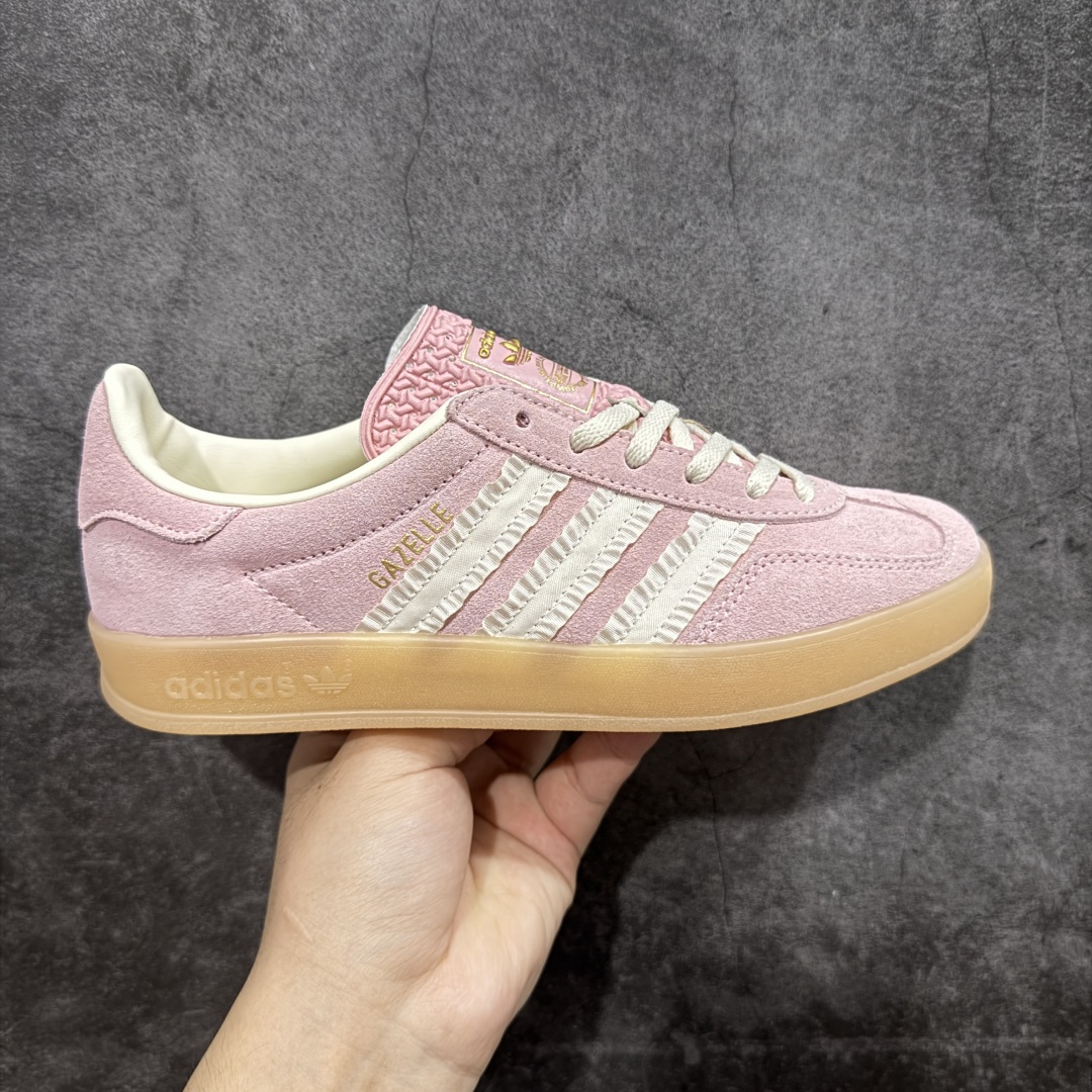 正确版adidoriginals GAZELLE INDOOR Wonder 粉色  JS1413