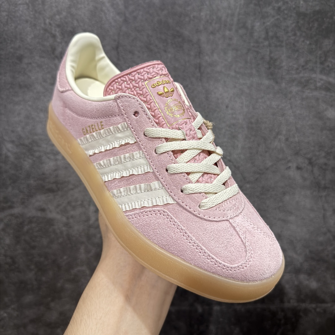 正确版adidoriginals GAZELLE INDOOR Wonder 粉色  JS1413