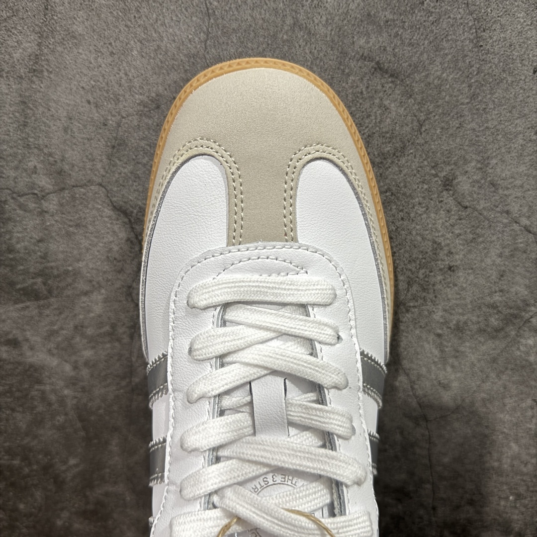 正确版adidoriginals Samba OG 米银白色 JI2725