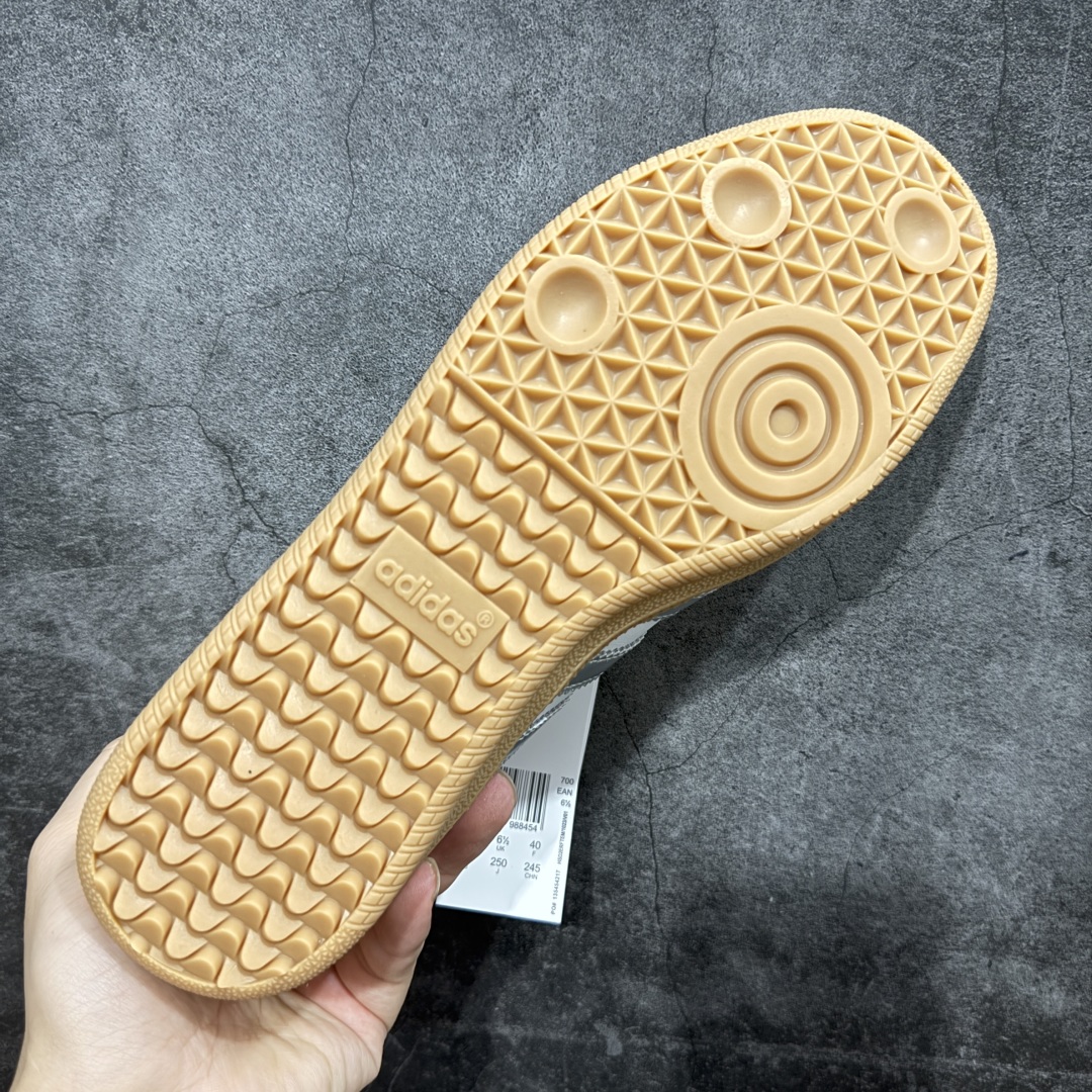 正确版adidoriginals Samba OG 米银白色 JI2725