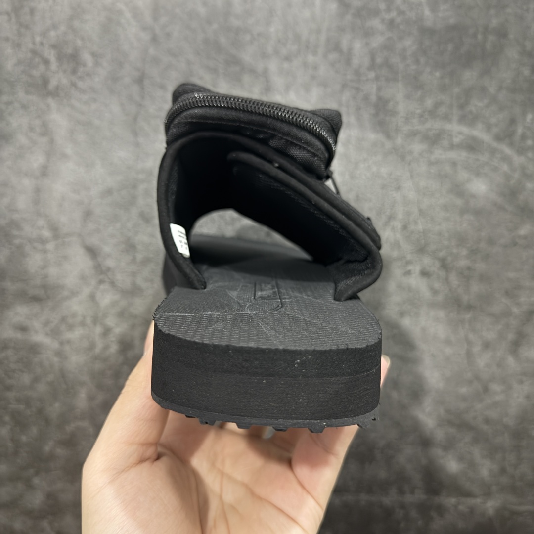 pk版本Mastermind JAPAN x Suicoke MMJ联名骷髅标志刺绣露趾时尚凉拖