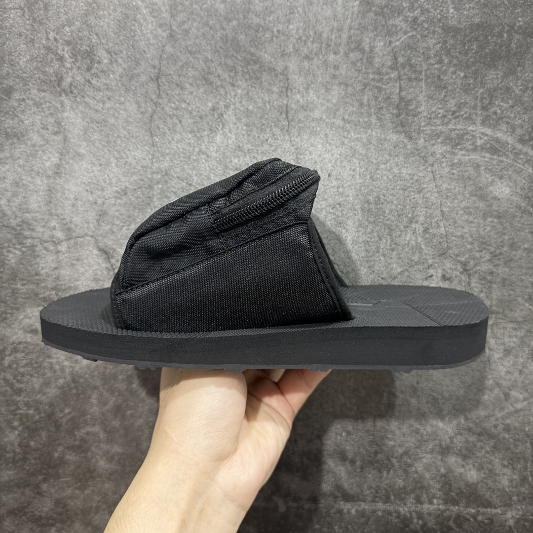 pk版本Mastermind JAPAN x Suicoke MMJ联名骷髅标志刺绣露趾时尚凉拖