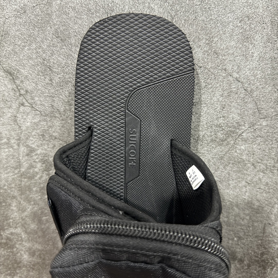pk版本Mastermind JAPAN x Suicoke MMJ联名骷髅标志刺绣露趾时尚凉拖