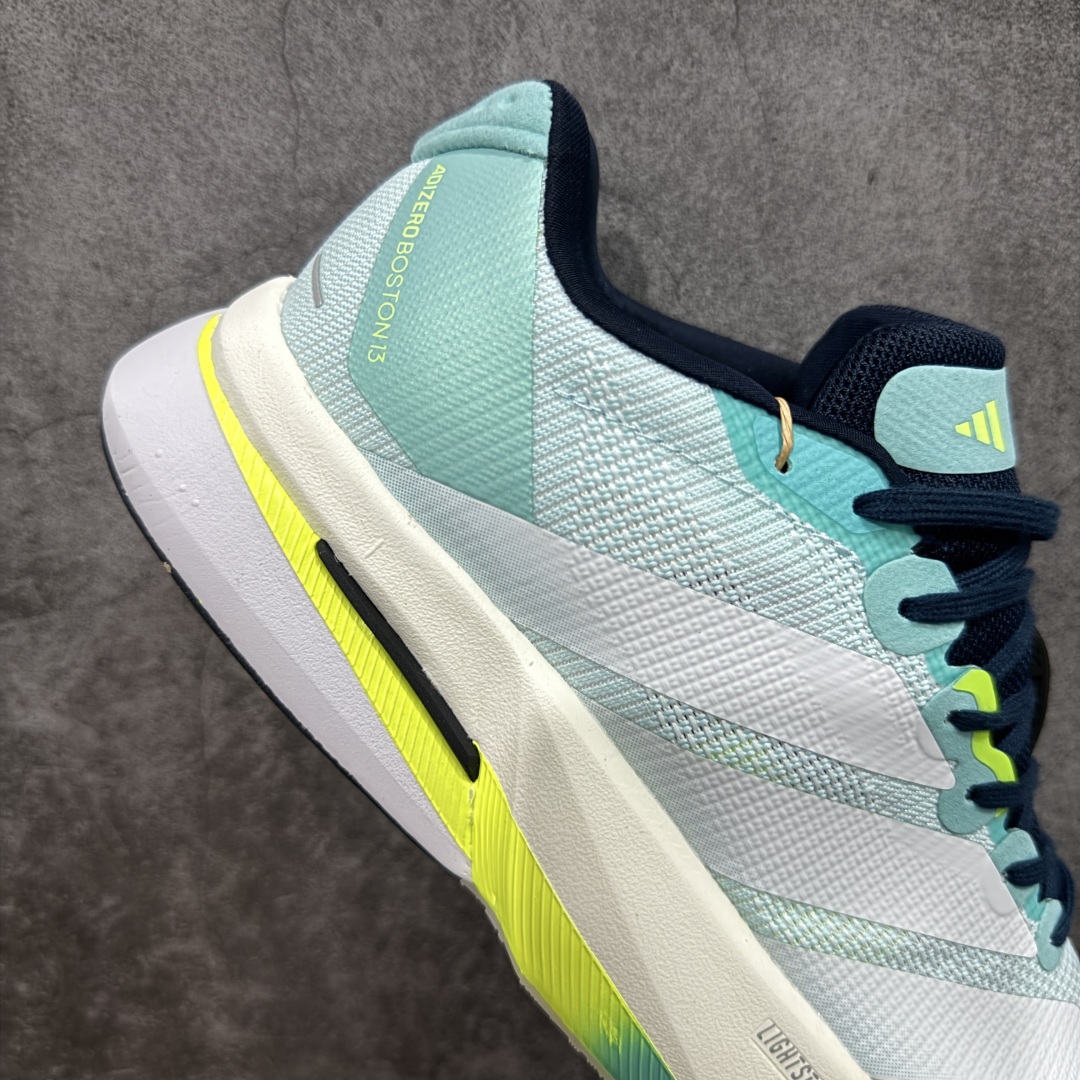 HD真碳组合底Ad Adizero Boston 13 阿迪马拉松系列超轻防滑训练跑步运动鞋 JS4945