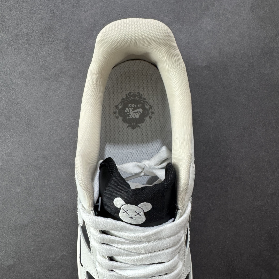  
【定制版】Nike Air Force 1 '07 Low 暴力熊联名--- 米白插线 高端定制 低