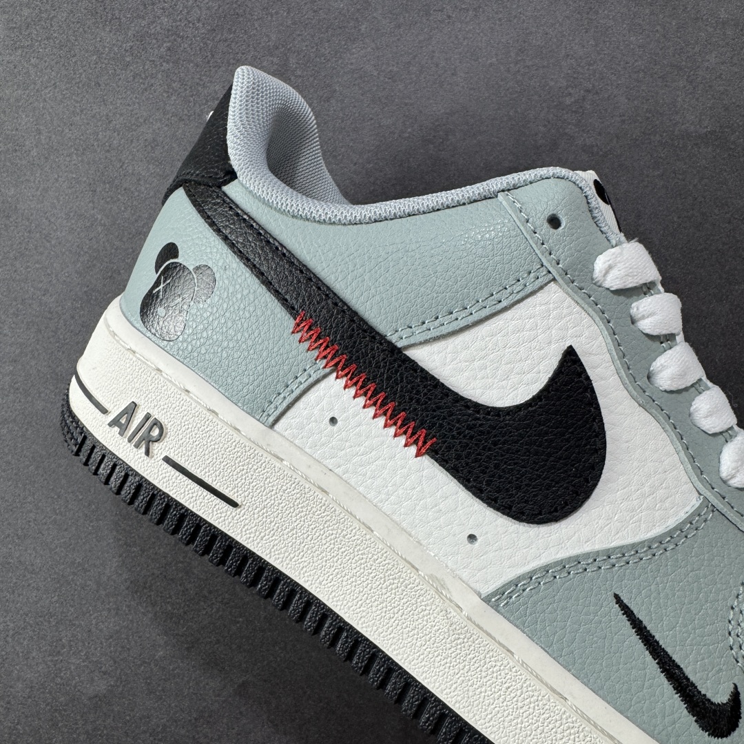  
【定制版】Nike Air Force 1 '07 Low 暴力熊联名--- 米白插线 高端定制 低
