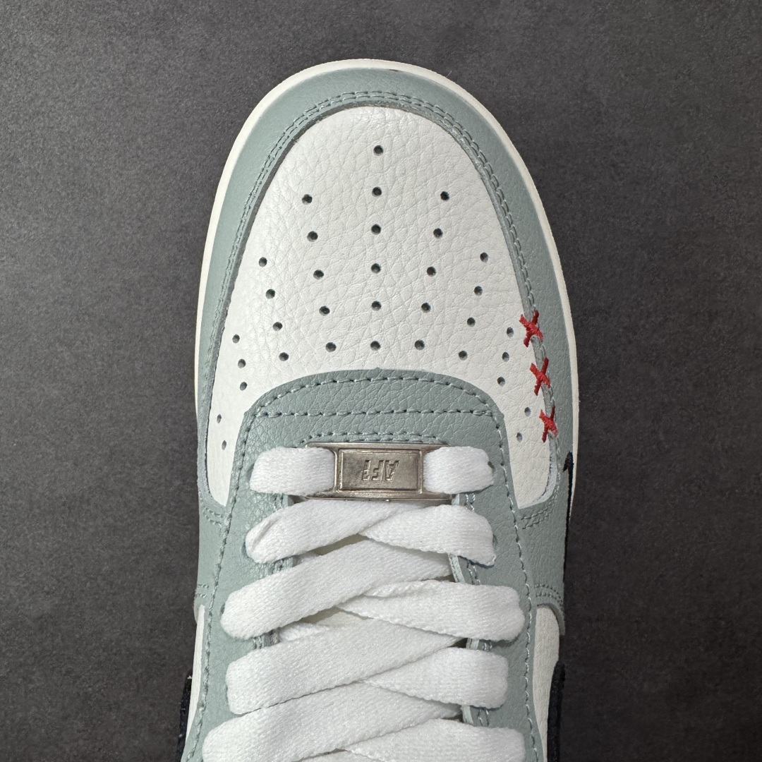  
【定制版】Nike Air Force 1 '07 Low 暴力熊联名--- 米白插线 高端定制 低