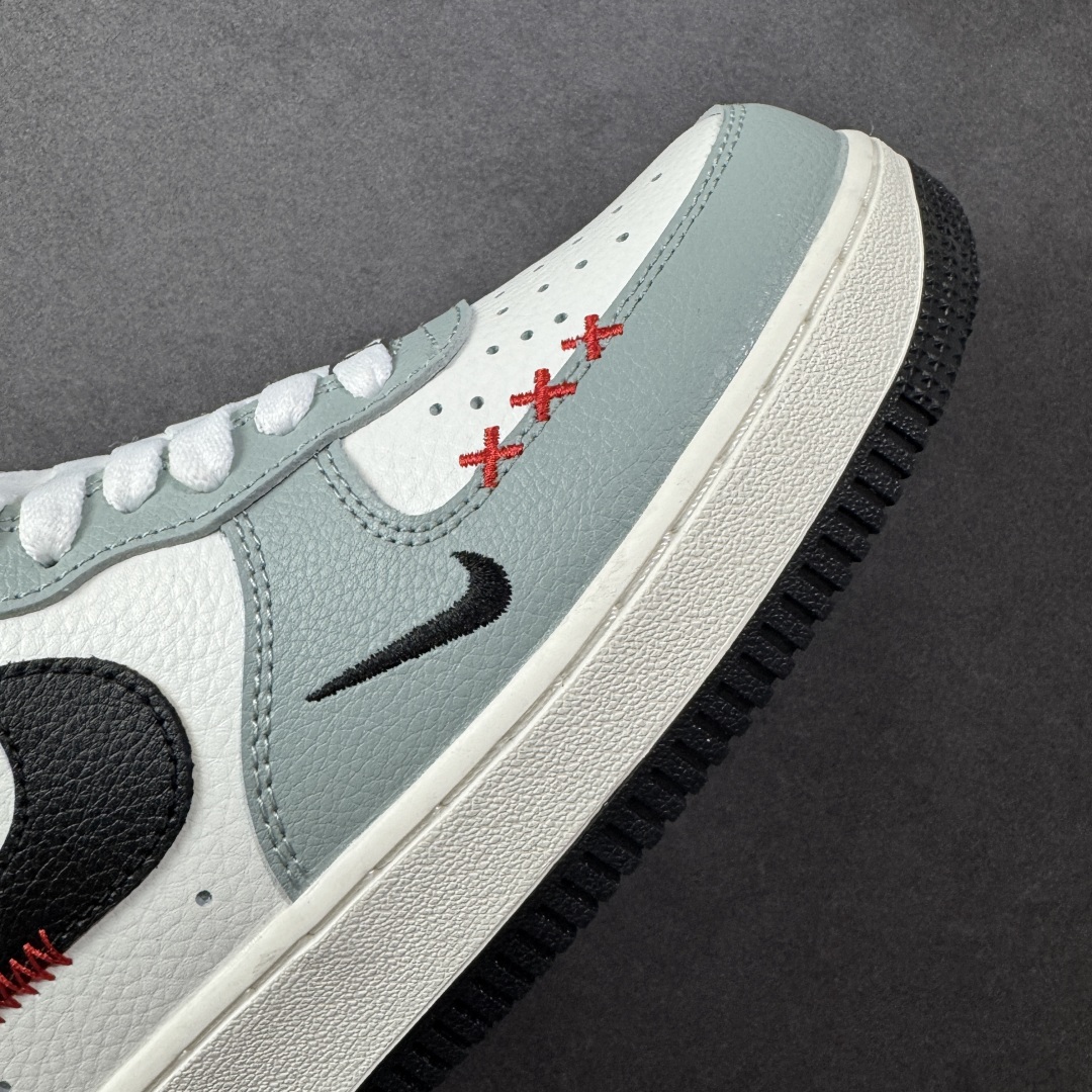  
【定制版】Nike Air Force 1 '07 Low 暴力熊联名--- 米白插线 高端定制 低