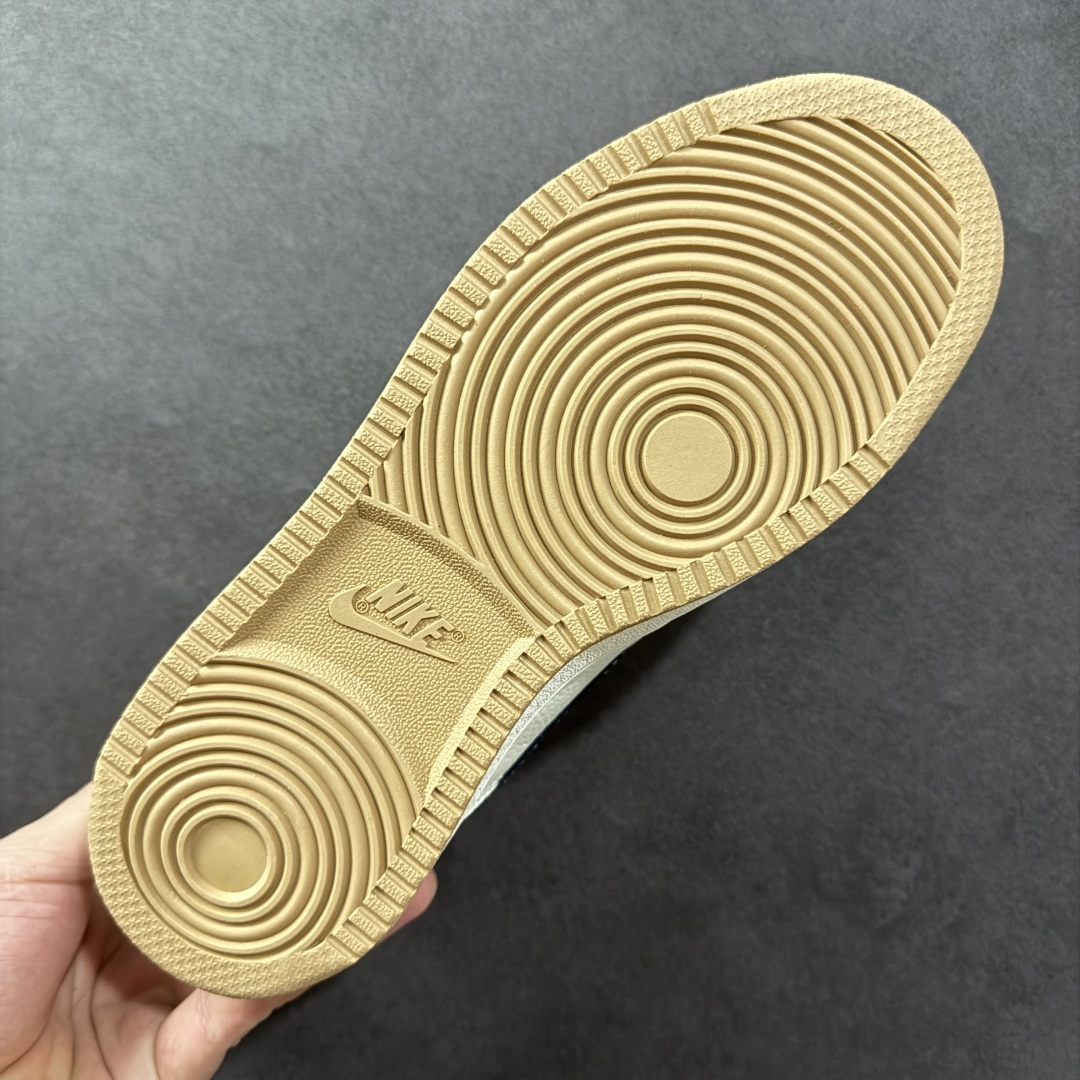  
【定制版】Nike Court Vision 1 LOW 低帮 板鞋  “NIKE联名——蓝勾生胶”