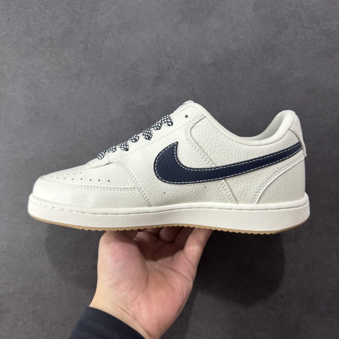  
【定制版】Nike Court Vision 1 LOW 低帮 板鞋  “NIKE联名——蓝勾生胶”