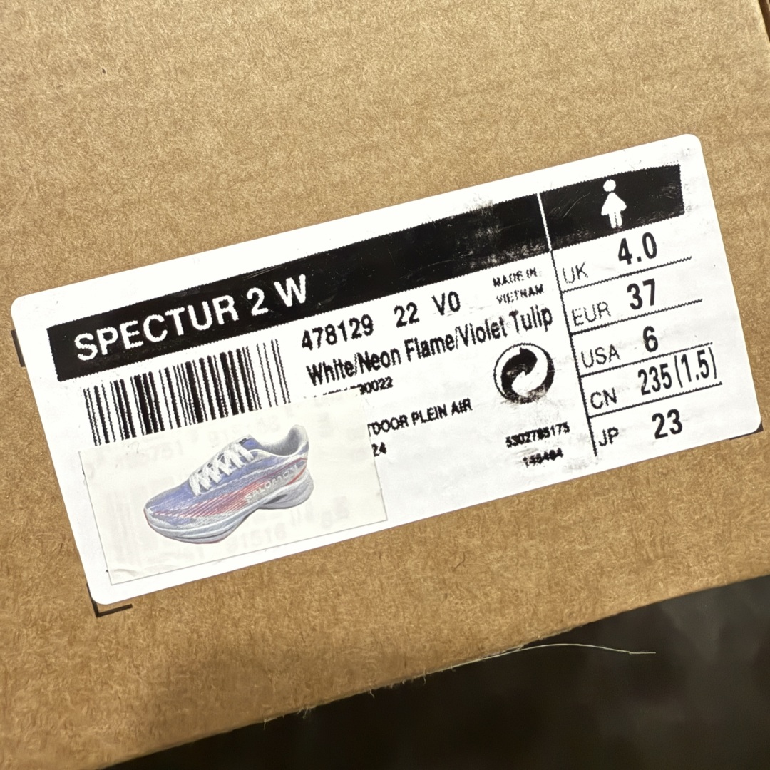  
【莞产顶级版】SALOMON萨洛蒙 SPECTUR 2  针织低帮竞速跑步鞋 

原版原材料开发 功