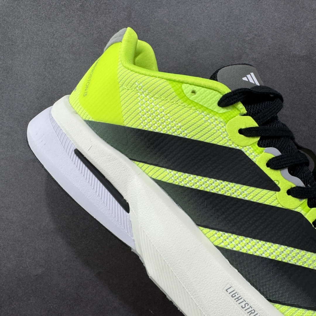 HD真碳组合底Ad Adizero Boston 13 阿迪马拉松系列超轻防滑训练跑步运动鞋 JS4933