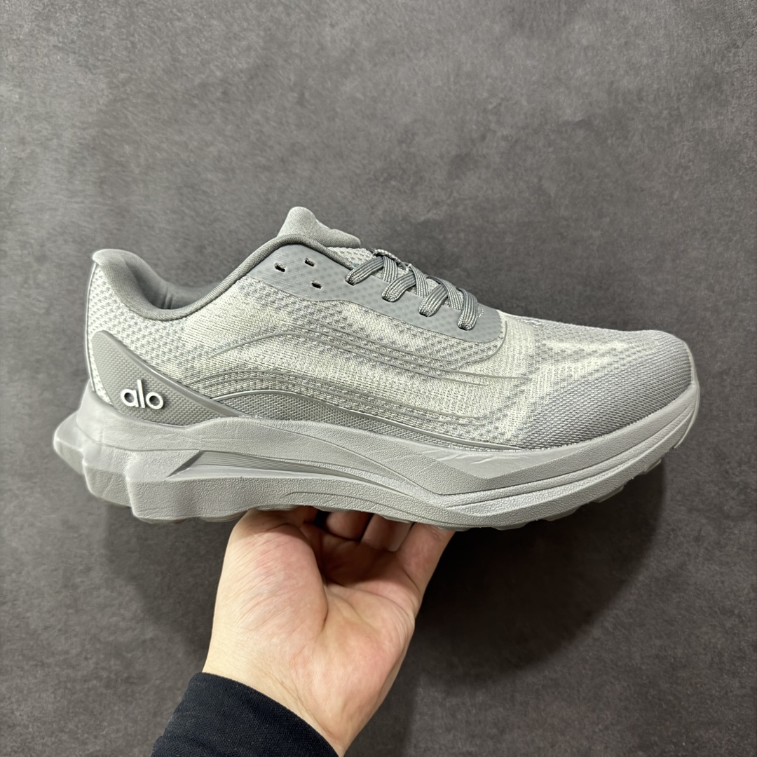 【PK版本】Alo Runner Mode96 明星同款 常青款增高低帮休闲运动鞋   超完美性价比 价格一步到位 超高品质 完美版型 清洁度超高 大厂采购原材料 多处细节一步到位 全新轻量EVA发泡缓震中底, 外置特殊防滑耐磨橡胶大底 厚度4cm增高效果 随意搭配的都好看的鞋子 尺码:36-45-选品中心