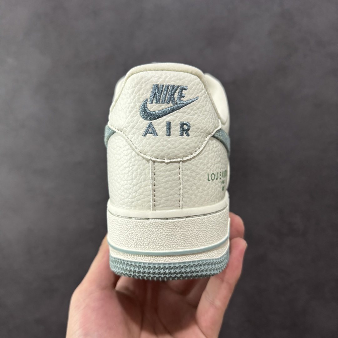定制版Nike Air Force 1'07 Low LV联名 青色牛仔 空军一号定制休闲板鞋  SC0601-554