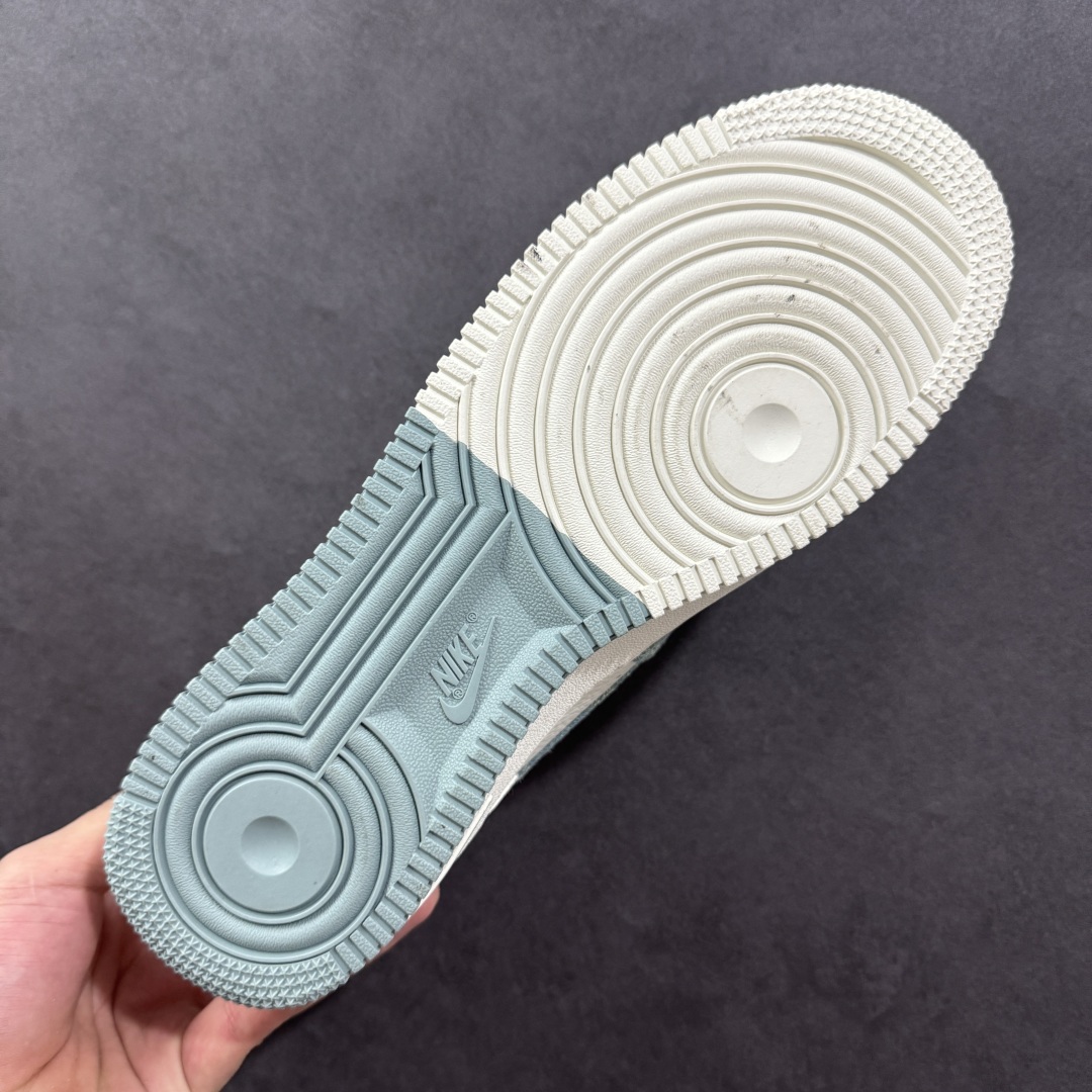 定制版Nike Air Force 1'07 Low LV联名 青色牛仔 空军一号定制休闲板鞋  SC0601-554
