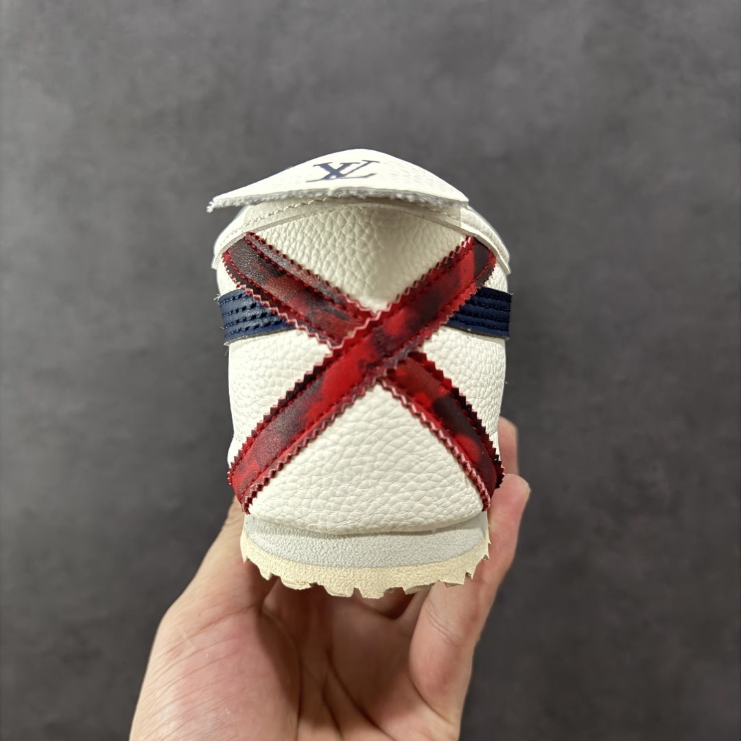 定制版Onitsuka Tiger Mexico 66 Paraty x Louis Vuitton 百搭单品 板鞋  DL408-145