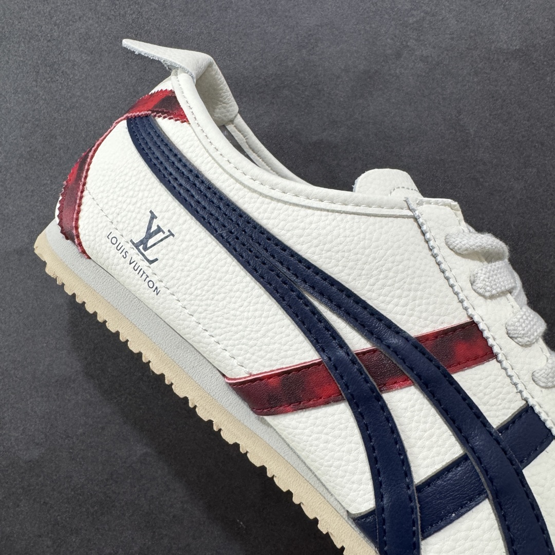 定制版Onitsuka Tiger Mexico 66 Paraty x Louis Vuitton 百搭单品 板鞋  DL408-145