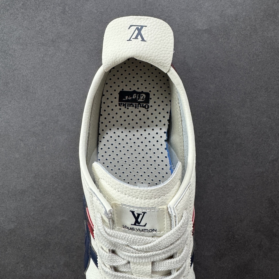 定制版Onitsuka Tiger Mexico 66 Paraty x Louis Vuitton 百搭单品 板鞋  DL408-145