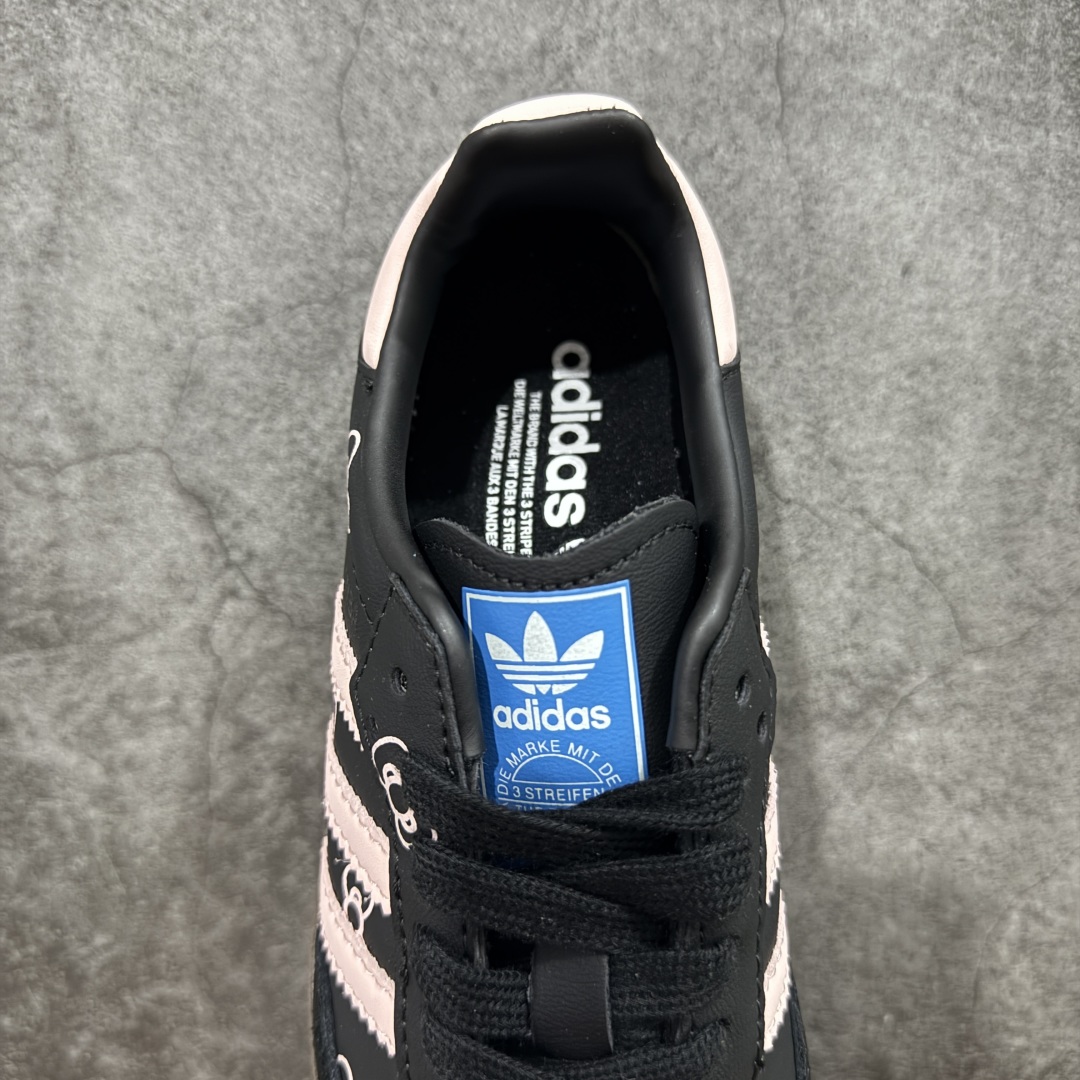 HZ版本AdidOriginal Samba VEFGAN x Hello Kitty系列复古单品复古桑巴板鞋  B75807