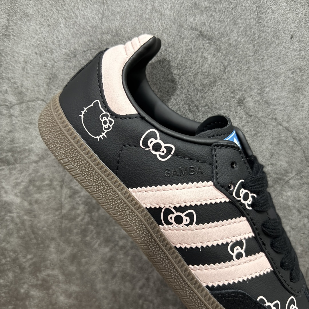HZ版本AdidOriginal Samba VEFGAN x Hello Kitty系列复古单品复古桑巴板鞋  B75807